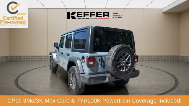 Certified 2024 Jeep Wrangler Unlimited Sport AWD/4WD image 3