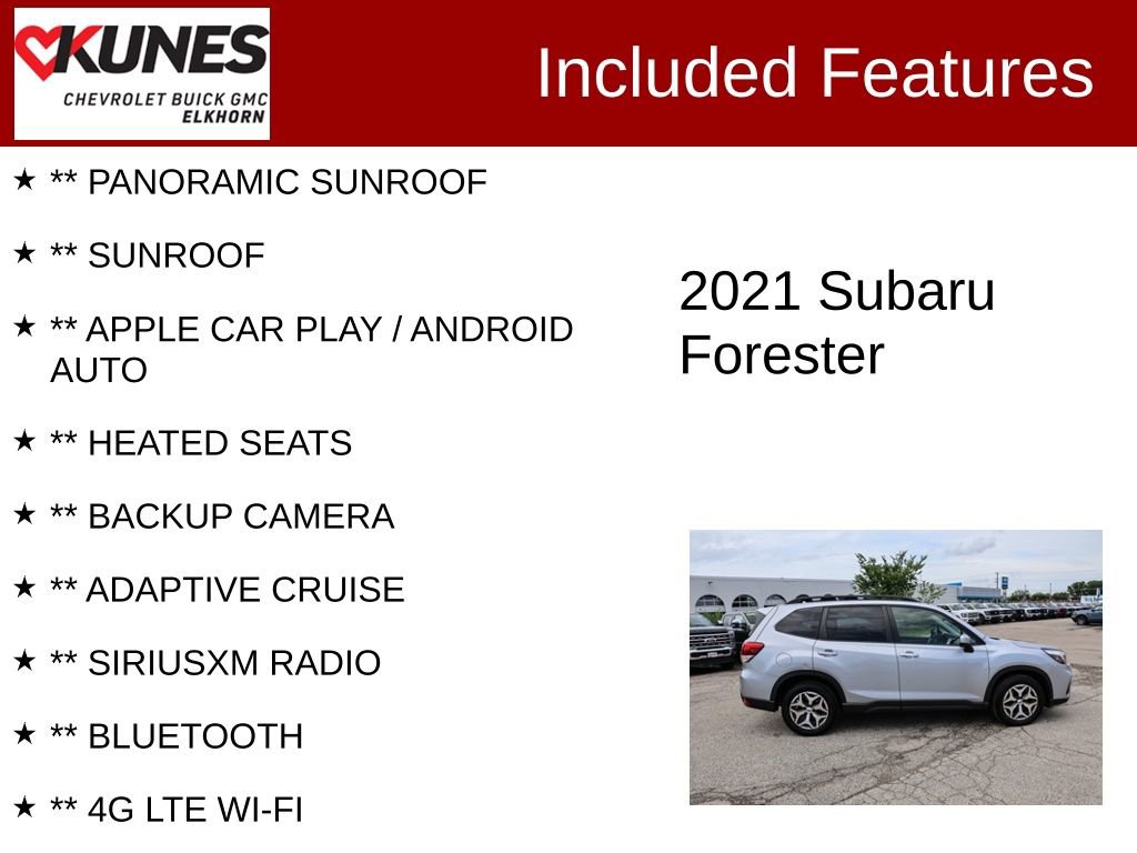Used 2021 Subaru Forester Premium image 2