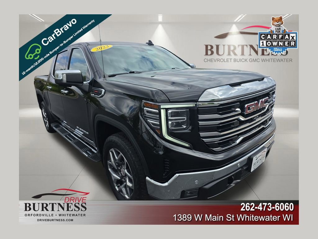 Certified 2023 GMC Sierra 1500 SLT w/ SLT Premium Plus Package AWD/4WD image 1