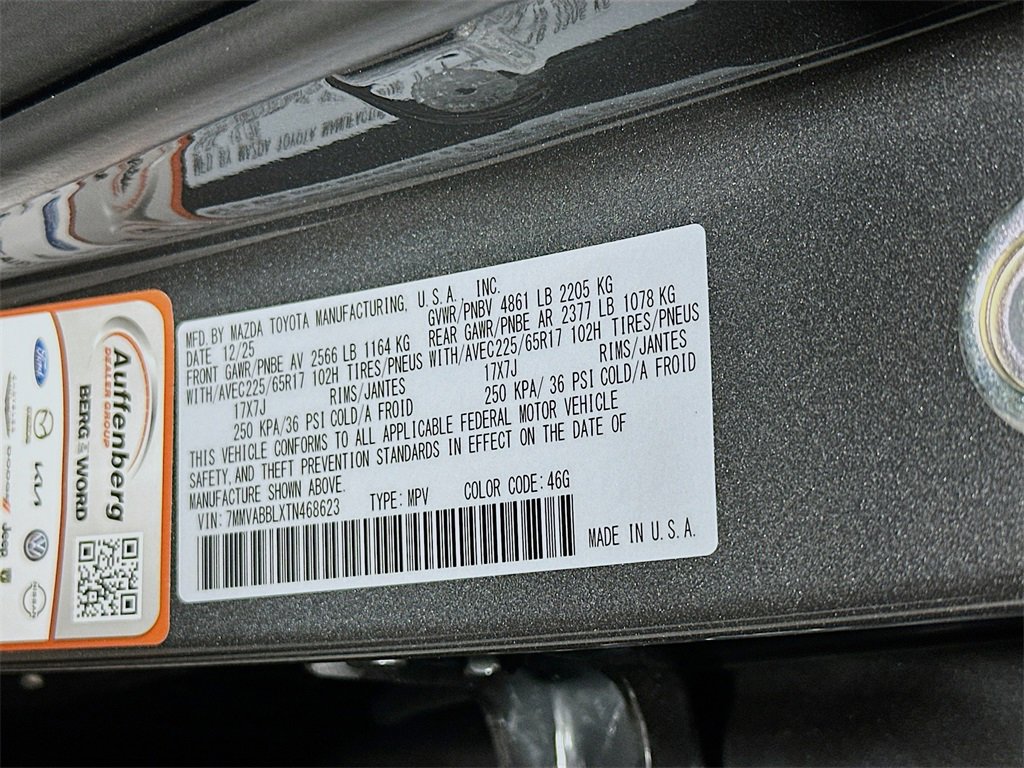 New 2026 MAZDA CX-50 AWD 2.5 S w/ Cargo Package image 7