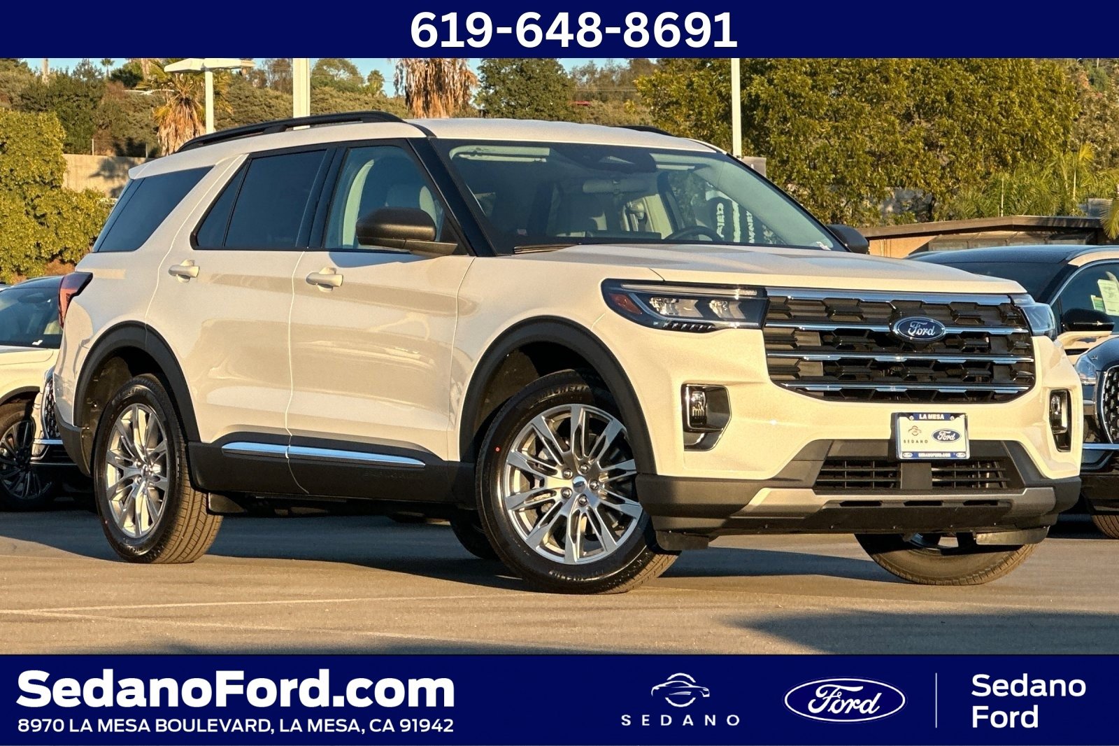 New 2025 Ford Explorer Active w/ Active Comfort Package