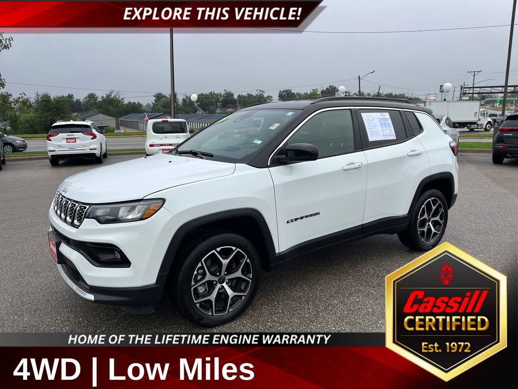 Used 2026 Jeep Compass Limited AWD/4WD 360° Tour