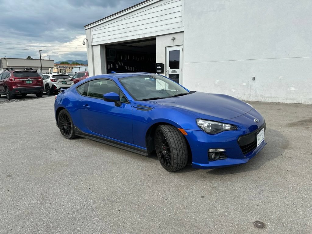 Used 2015 Subaru BRZ Series.Blue RWD image 1
