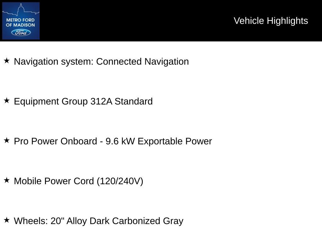 New 2025 Ford F150 Lightning Flash image 5