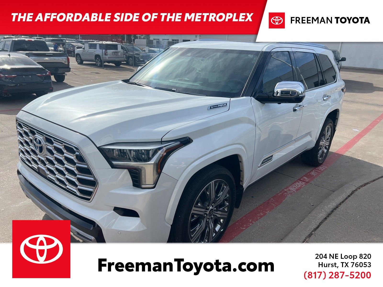 Used 2023 Toyota Sequoia Capstone AWD/4WD image 1