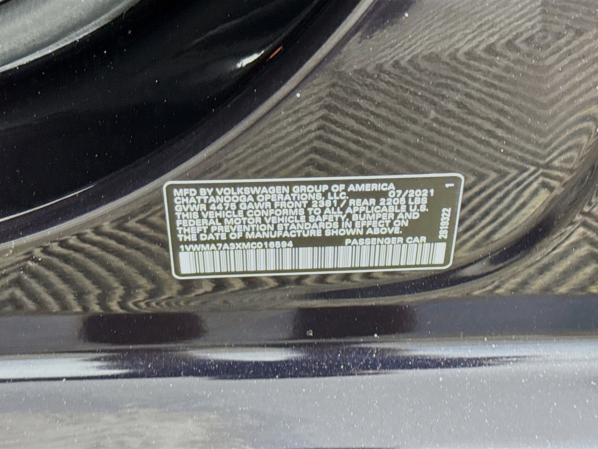 Used 2021 Volkswagen Passat 2.0T R-Line image 40