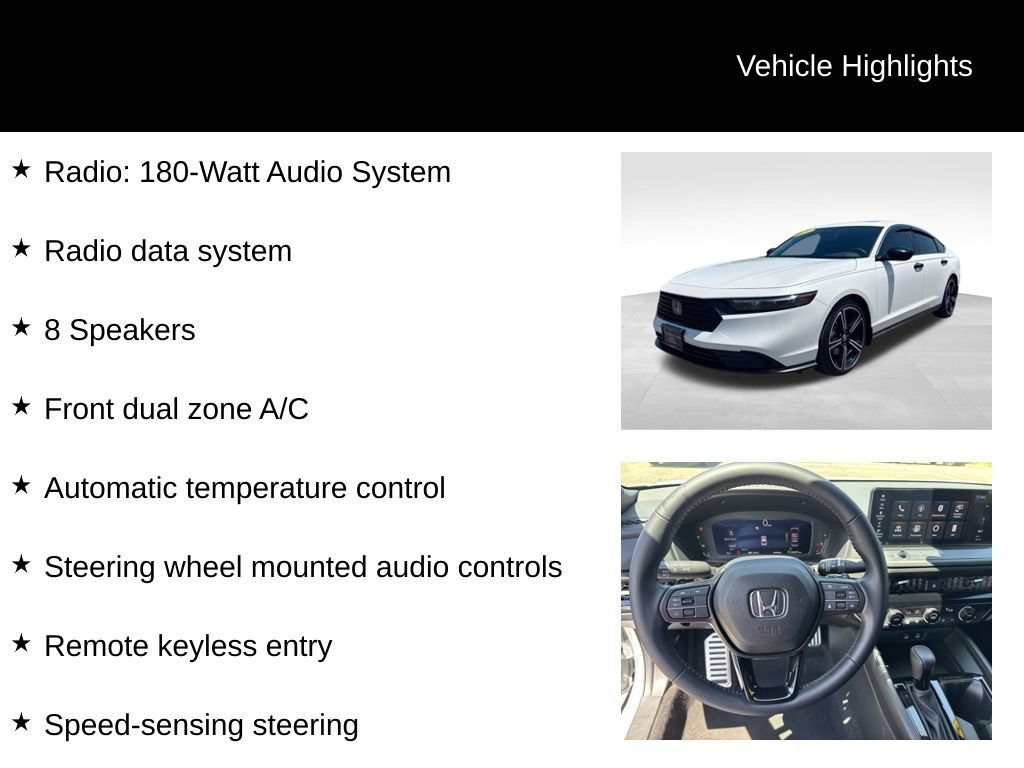 Used 2024 Honda Accord Sport image 9