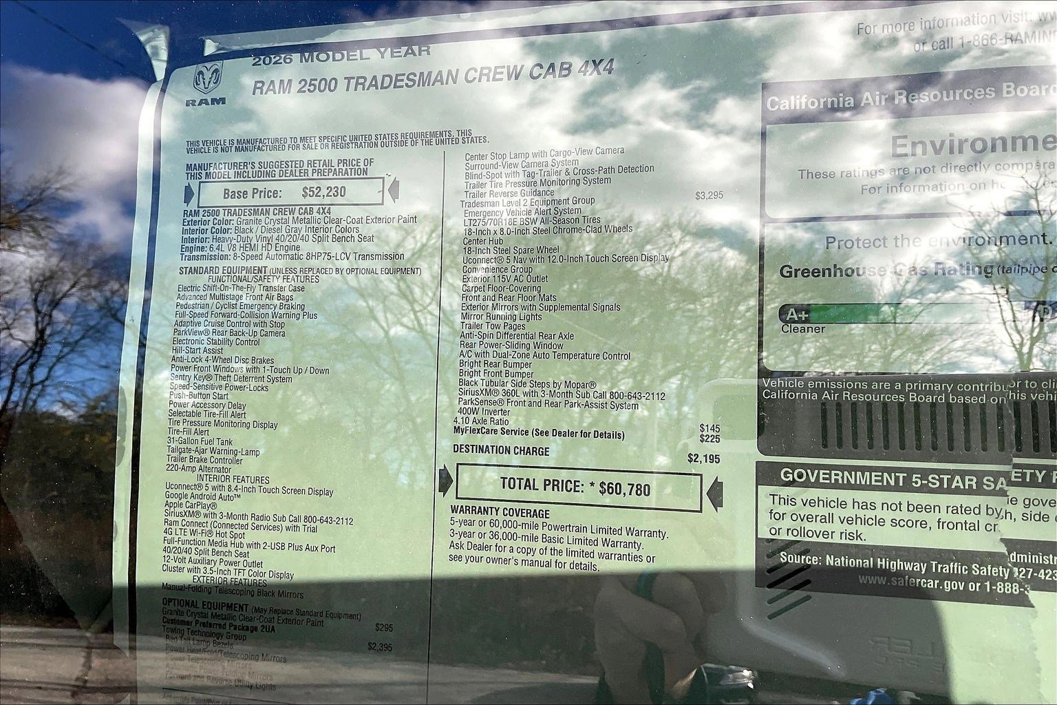 New 2026 RAM 2500 Tradesman image 14