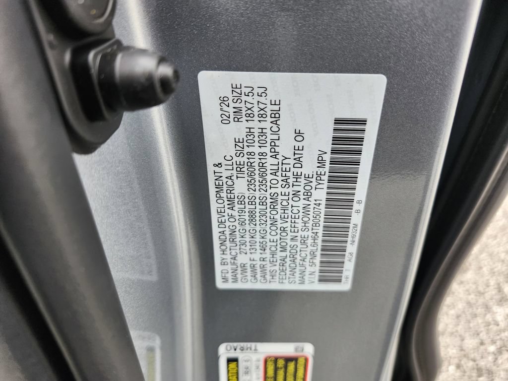 New 2026 Honda Odyssey EX-L image 32