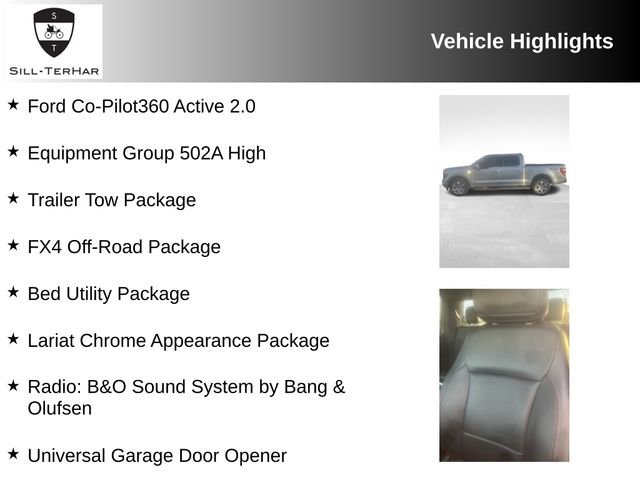 Used 2022 Ford F150 Lariat w/ Equipment Group 502A High image 4