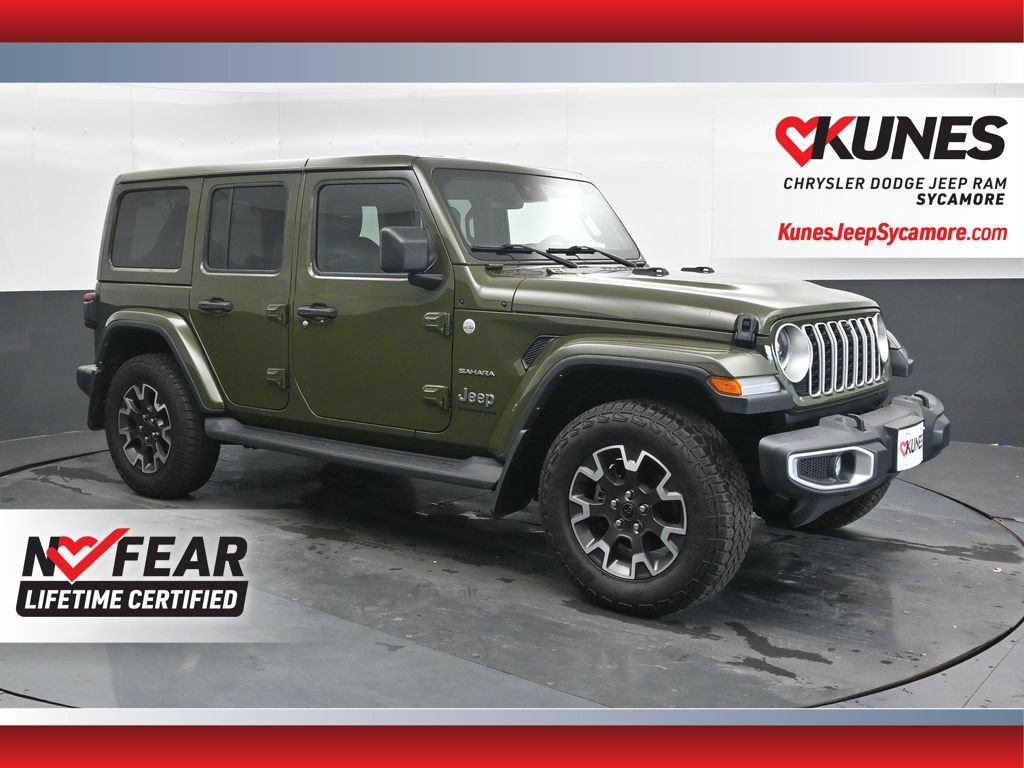 Used 2024 Jeep Wrangler Unlimited Sahara w/ Dual Top Group
