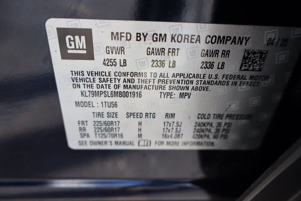 Used 2021 Chevrolet TrailBlazer LT w/ Convenience Package image 34