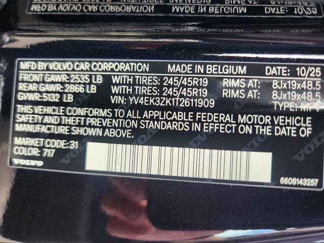 New 2026 Volvo EX30 Plus w/ Climate Package AWD/4WD image 24