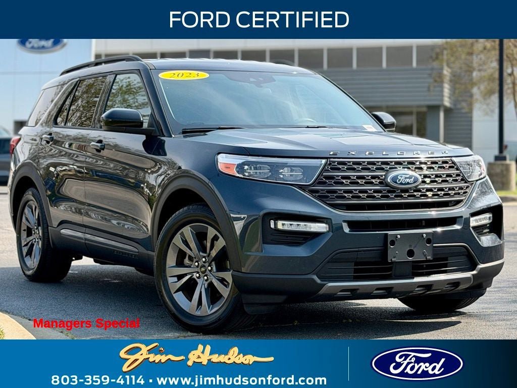 Certified 2023 Ford Explorer XLT w/ Equipment Group 202A