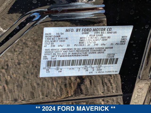 New 2024 Ford Maverick Tremor w/ Tremor Off-Road Package AWD/4WD image 24