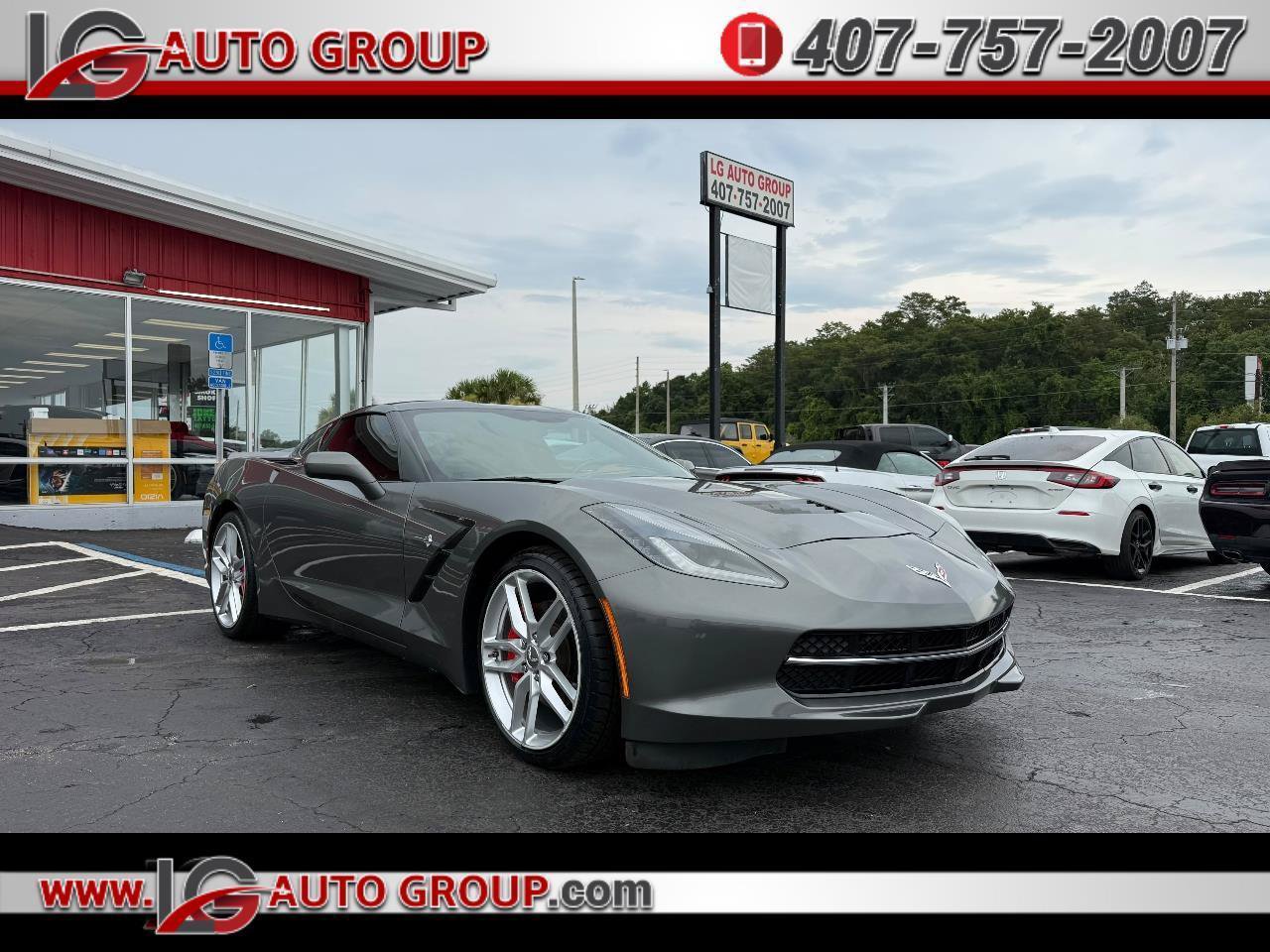 Used 2015 Chevrolet Corvette Stingray Coupe w/ 3LT Preferred Equipment Group RWD image 1