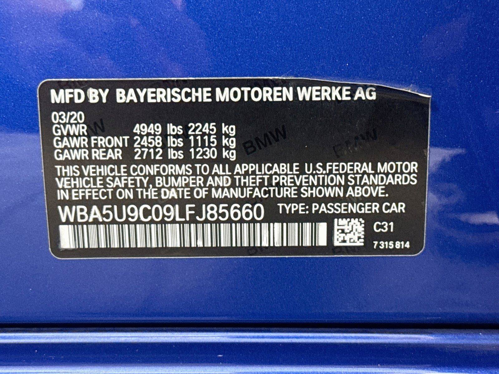 Used 2020 BMW M340i xDrive w/ Premium Package AWD/4WD image 40