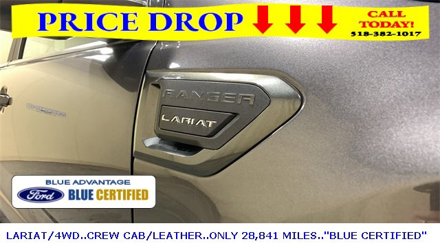 Certified 2019 Ford Ranger Lariat w/ Equipment Group 501A Mid image 11