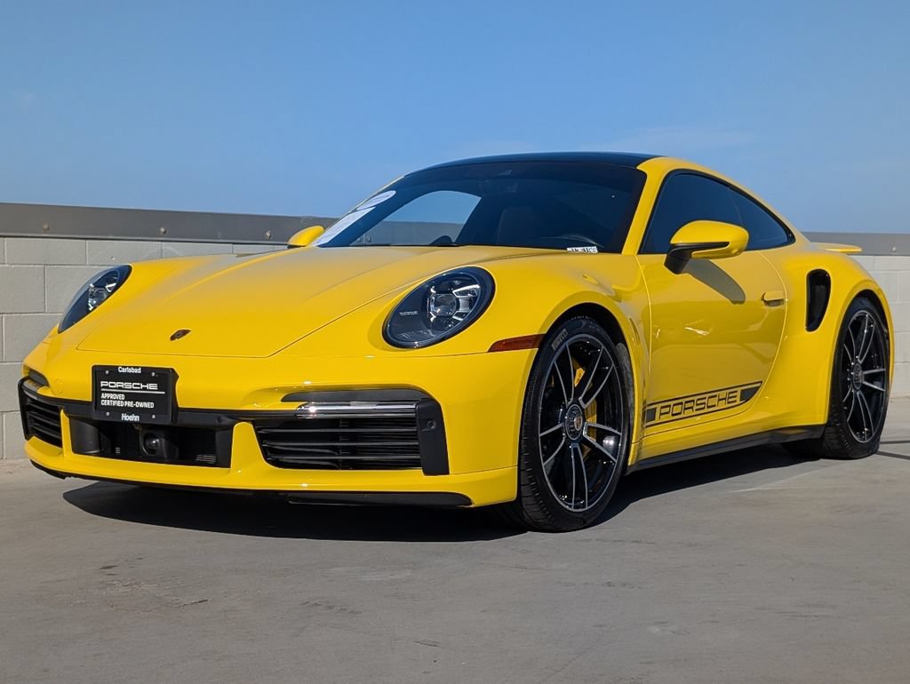 Certified 2021 Porsche 911 Turbo S