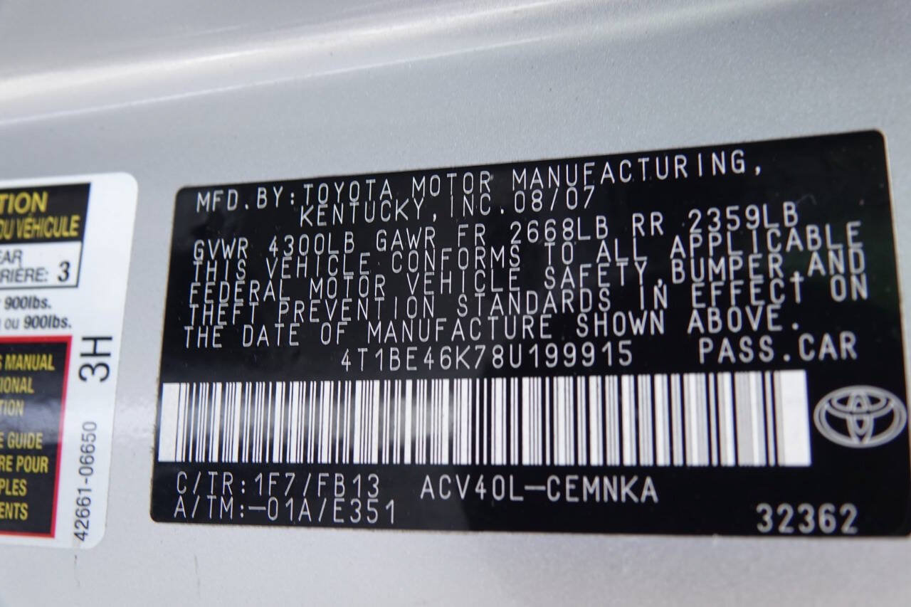 Used 2008 Toyota Camry FWD image 76