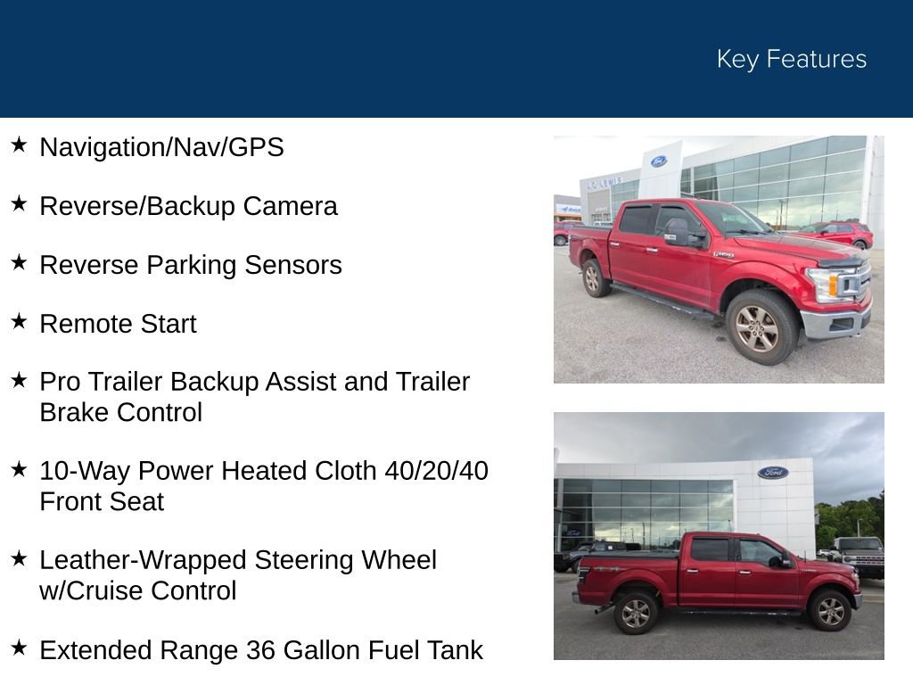 Used 2018 Ford F150 XLT w/ Equipment Group 302A Luxury AWD/4WD image 10