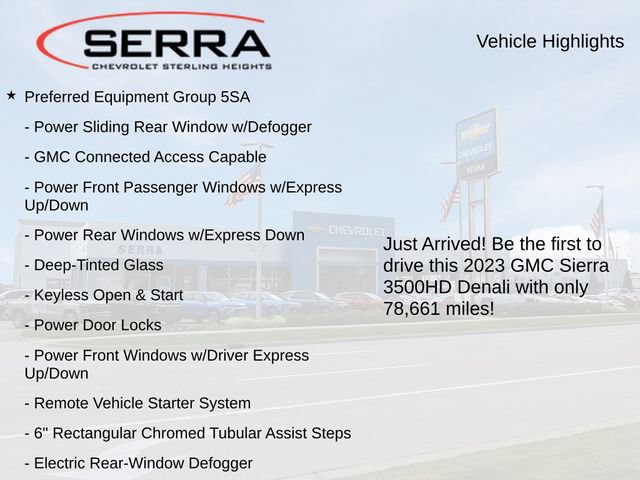 Used 2023 GMC Sierra 3500 Denali AWD/4WD image 3