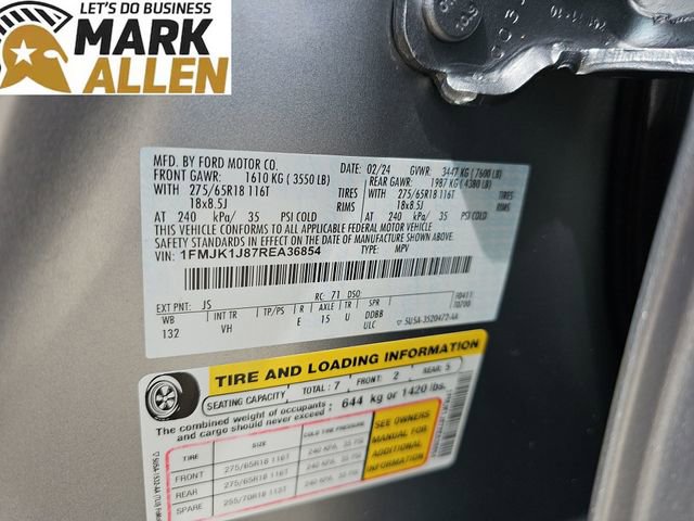 Used 2024 Ford Expedition Max XLT AWD/4WD image 34