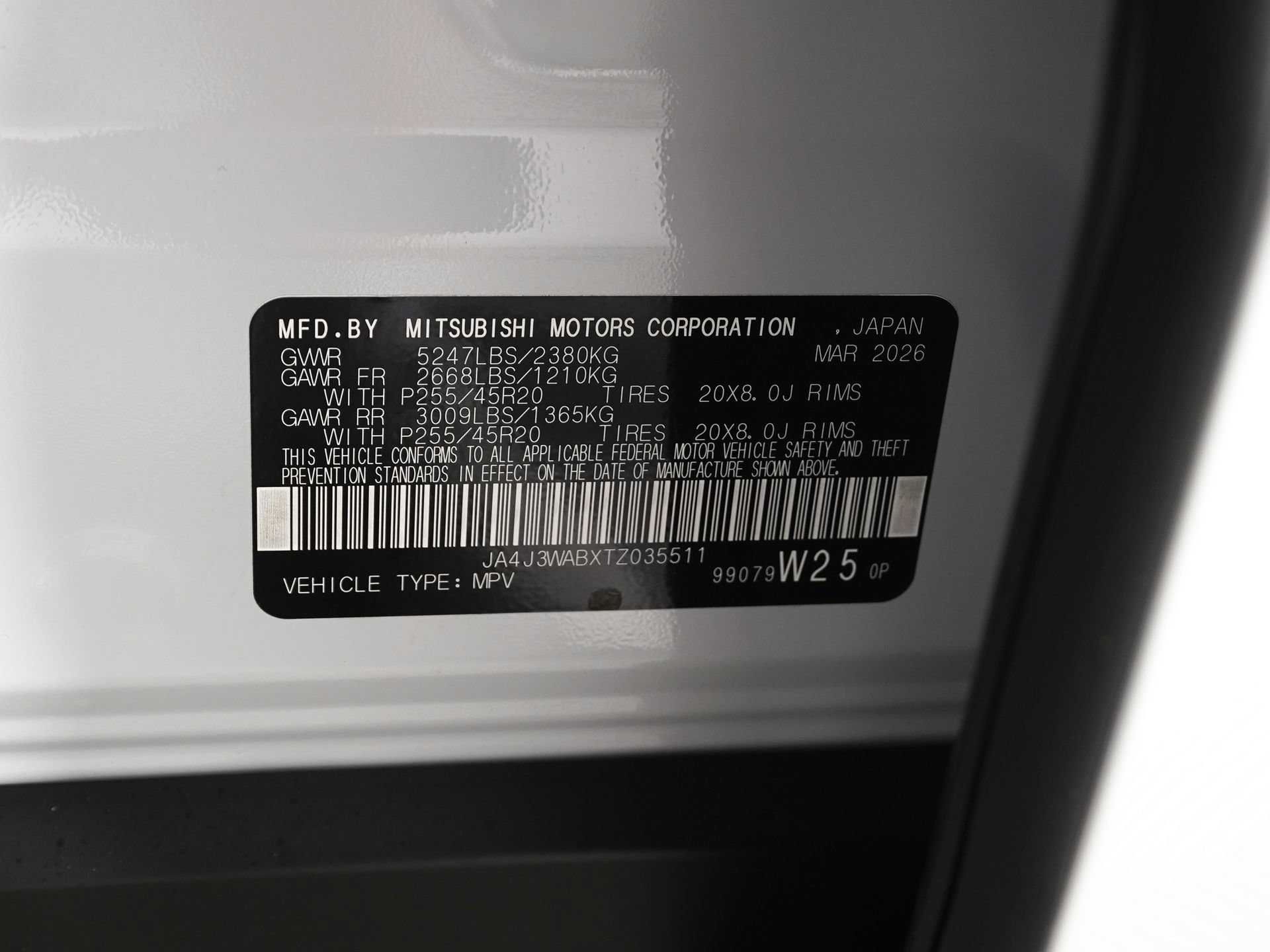 New 2026 Mitsubishi Outlander SEL Black Edition FWD image 19