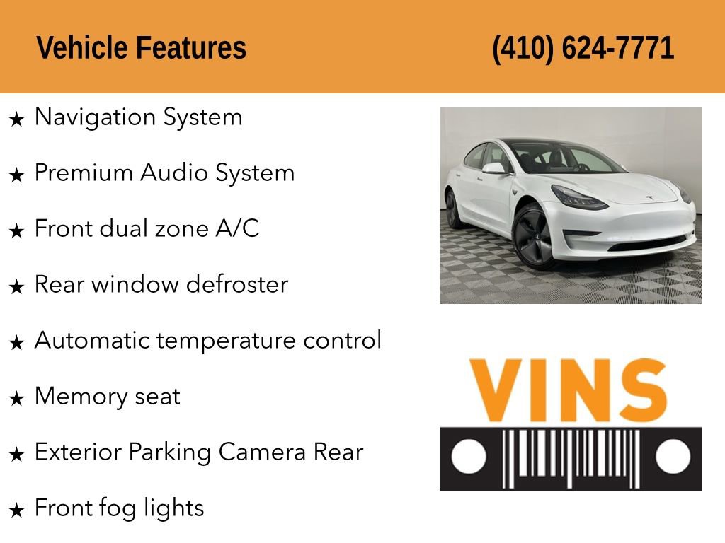 Used 2020 Tesla Model 3 Long Range AWD/4WD image 5