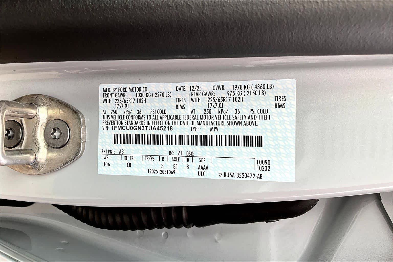 New 2026 Ford Escape Active FWD image 16