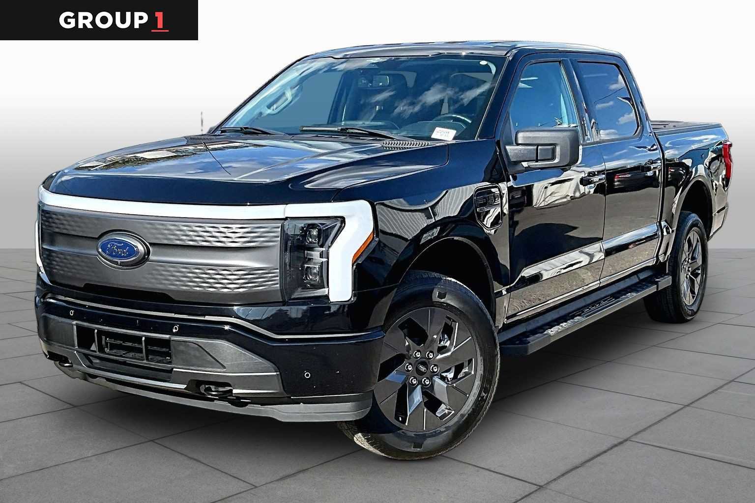 Used 2023 Ford F150 Lightning XLT w/ Equipment Group 312A High AWD/4WD image 1