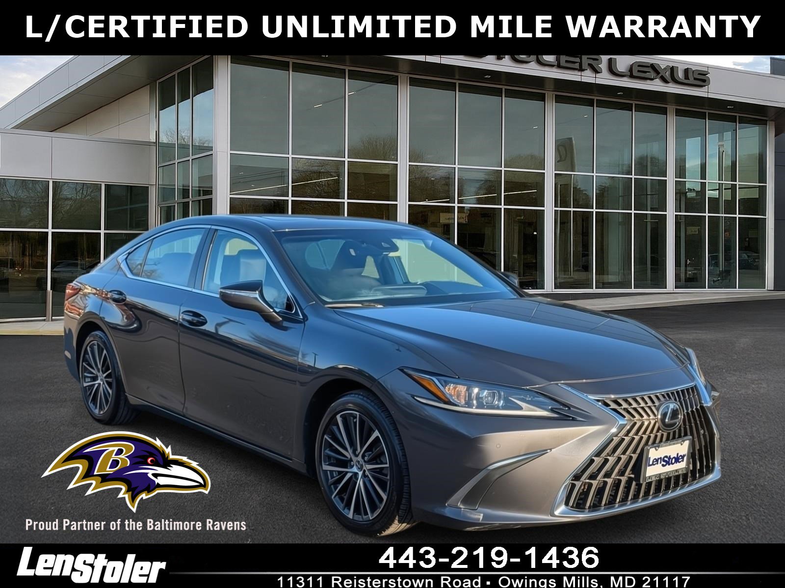 Certified 2022 Lexus ES 350 w/ Premium Package image 1
