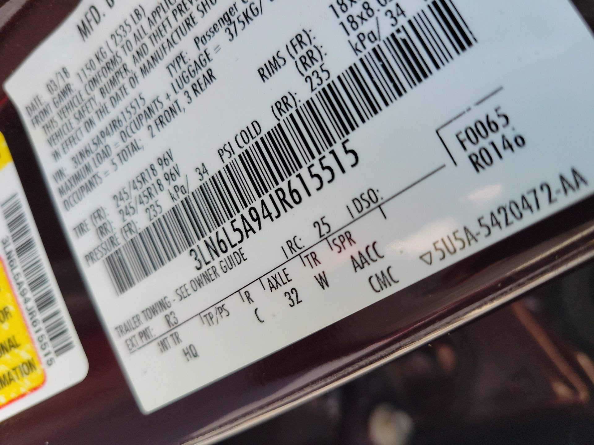 Used 2018 Lincoln MKZ Premiere FWD image 37