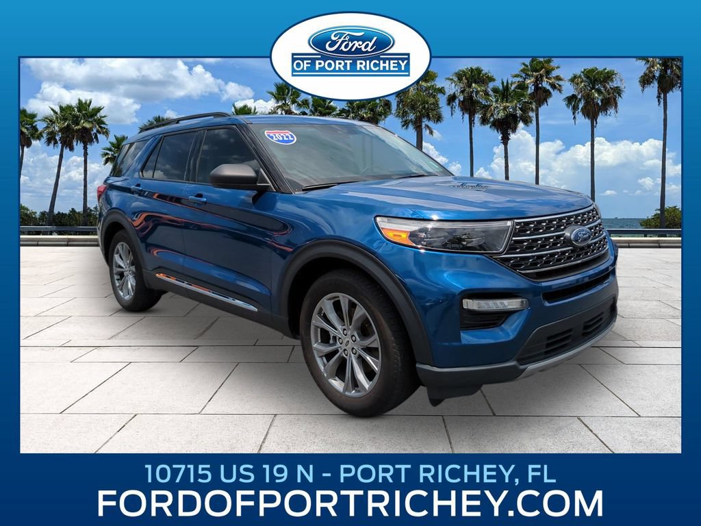 Certified 2022 Ford Explorer XLT w/ Equipment Group 202A RWD image 1