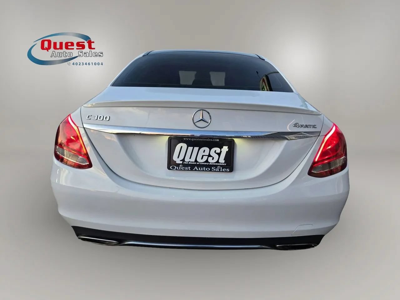 Used 2017 Mercedes-Benz C 300 4MATIC Sedan image 3