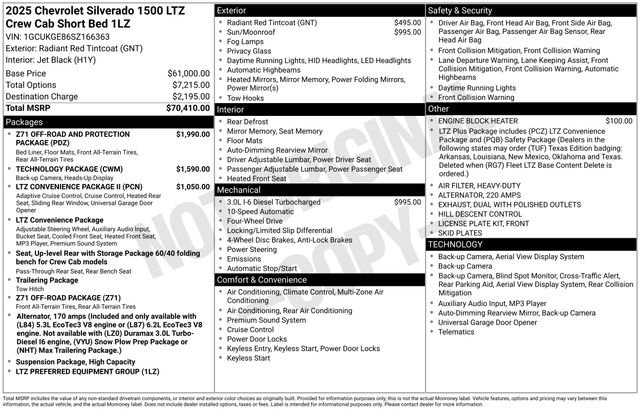 Certified 2025 Chevrolet Silverado 1500 LTZ image 7