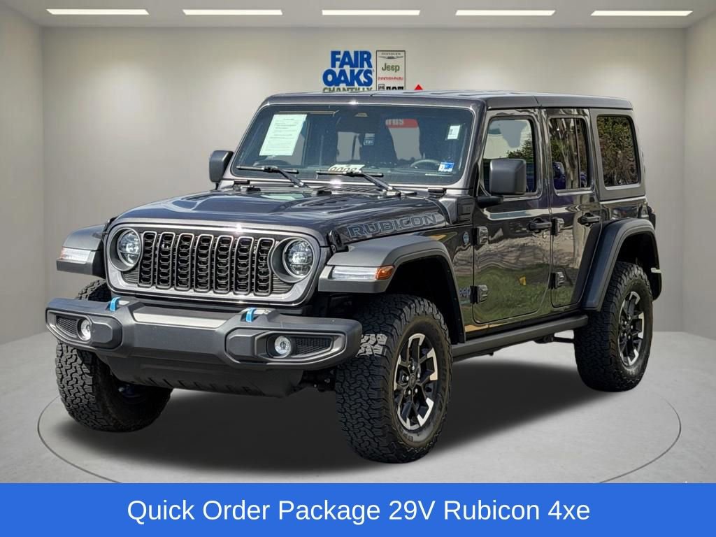 Certified 2025 Jeep Wrangler Unlimited Rubicon 4xe w/ Convenience Group image 3