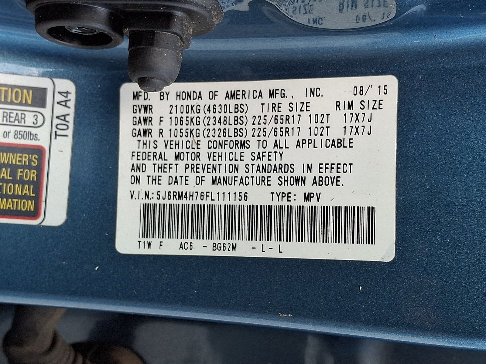 Used 2015 Honda CR-V EX-L image 26