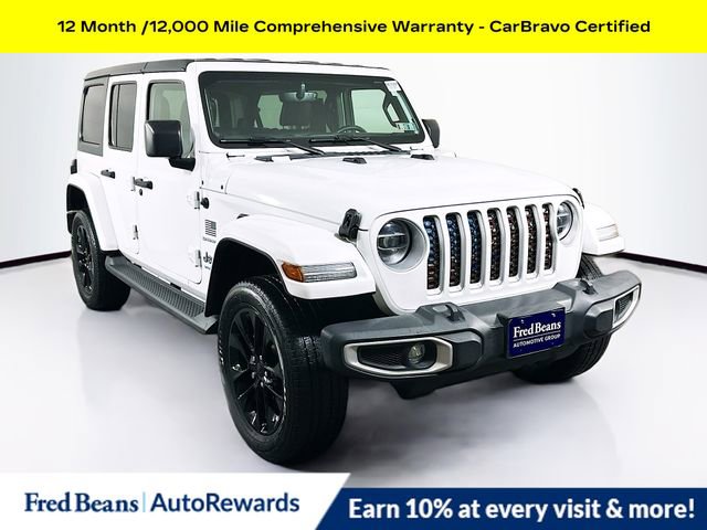 Used 2021 Jeep Wrangler Unlimited Sahara w/ Cold Weather Group image 1