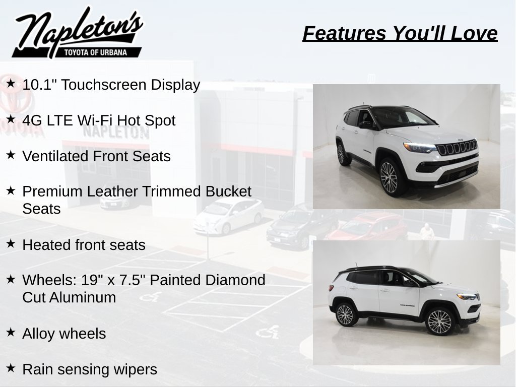 Used 2023 Jeep Compass Limited w/ Elite Group AWD/4WD image 25