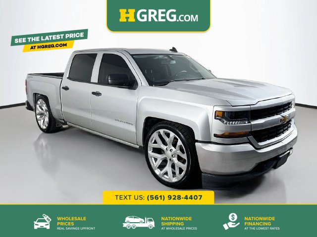 Used 2018 Chevrolet Silverado 1500 Custom w/ Custom Value Package RWD image 1