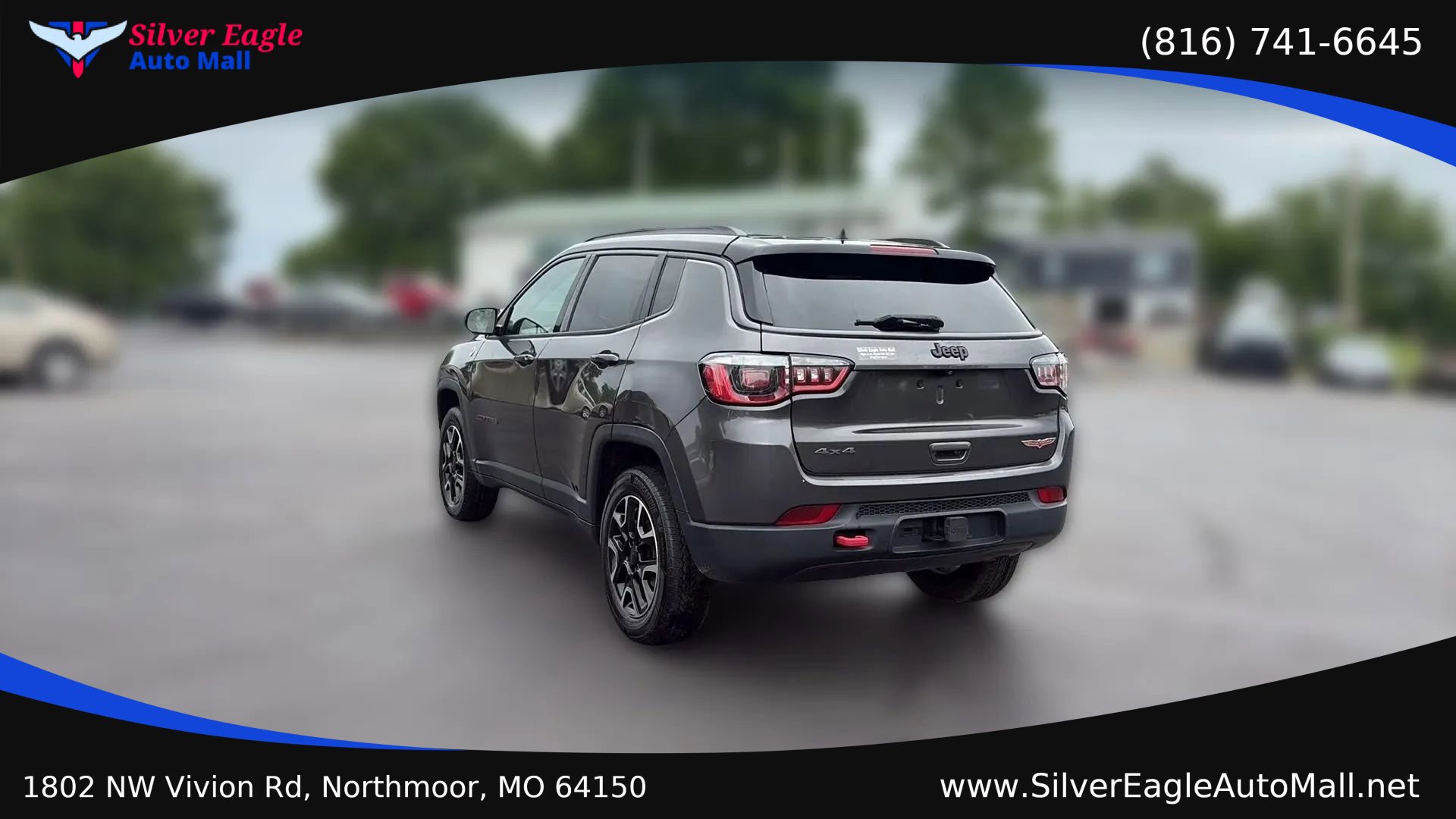 Used 2019 Jeep Compass Trailhawk AWD/4WD image 3