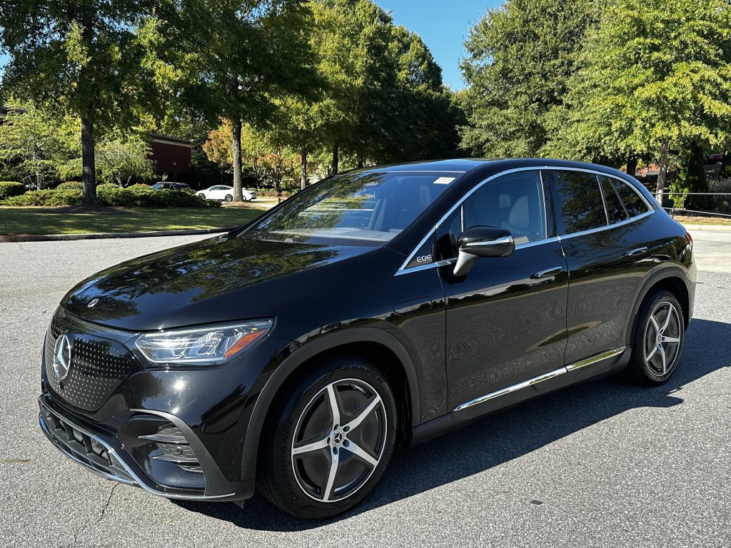 Certified 2025 Mercedes-Benz EQE 350+ SUV w/ AMG Line Exterior Package image 4