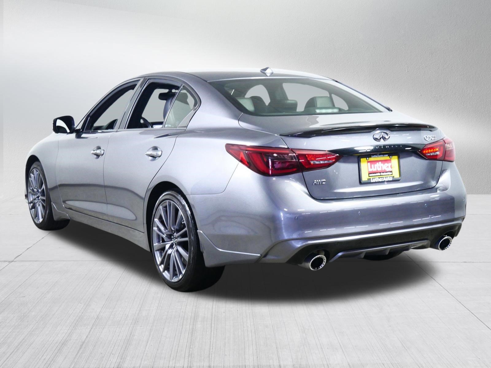 Used 2023 INFINITI Q50 Red Sport 400 w/ Carbon Fiber Package image 5