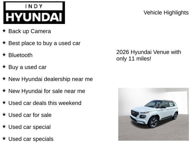 New 2026 Hyundai Venue SEL FWD image 7
