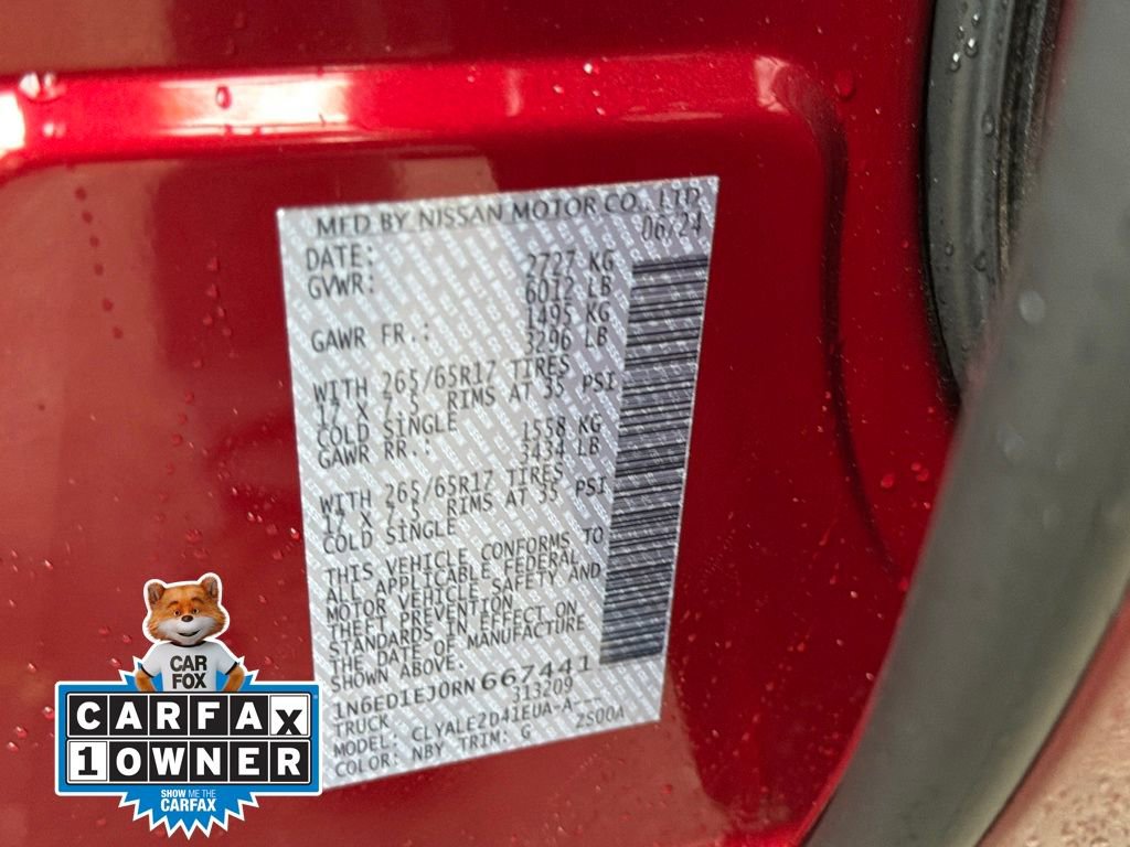 Used 2024 Nissan Frontier SL w/ Technology Package image 23