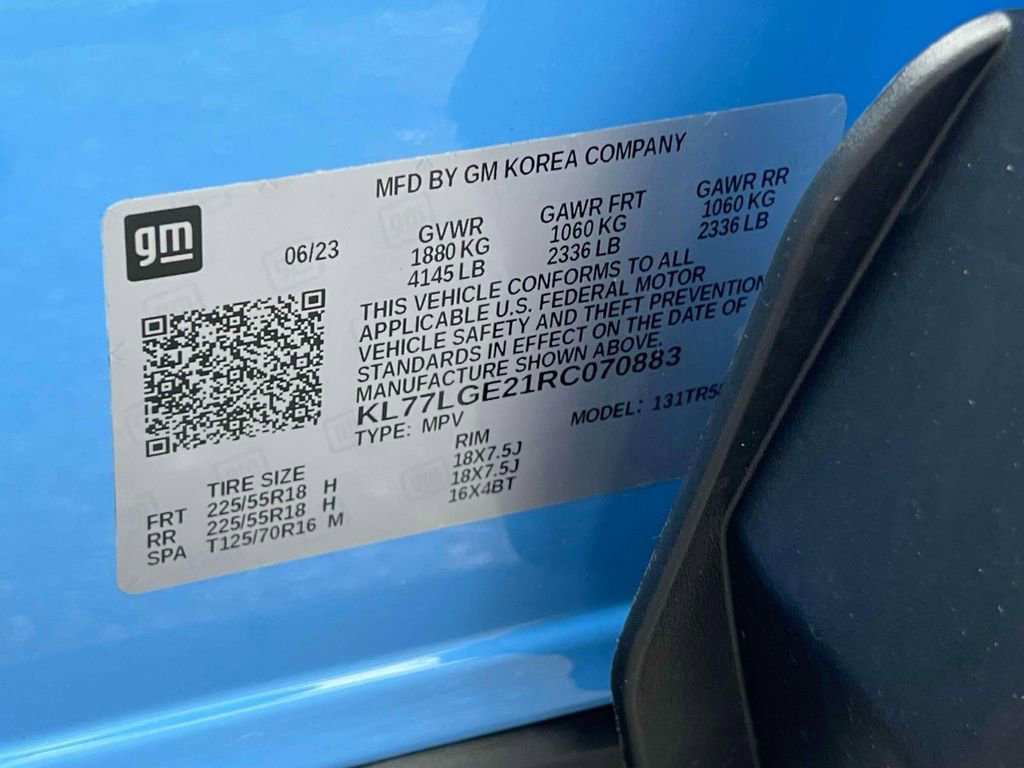 Used 2024 Chevrolet Trax RS w/ Driver Confidence Package FWD image 17