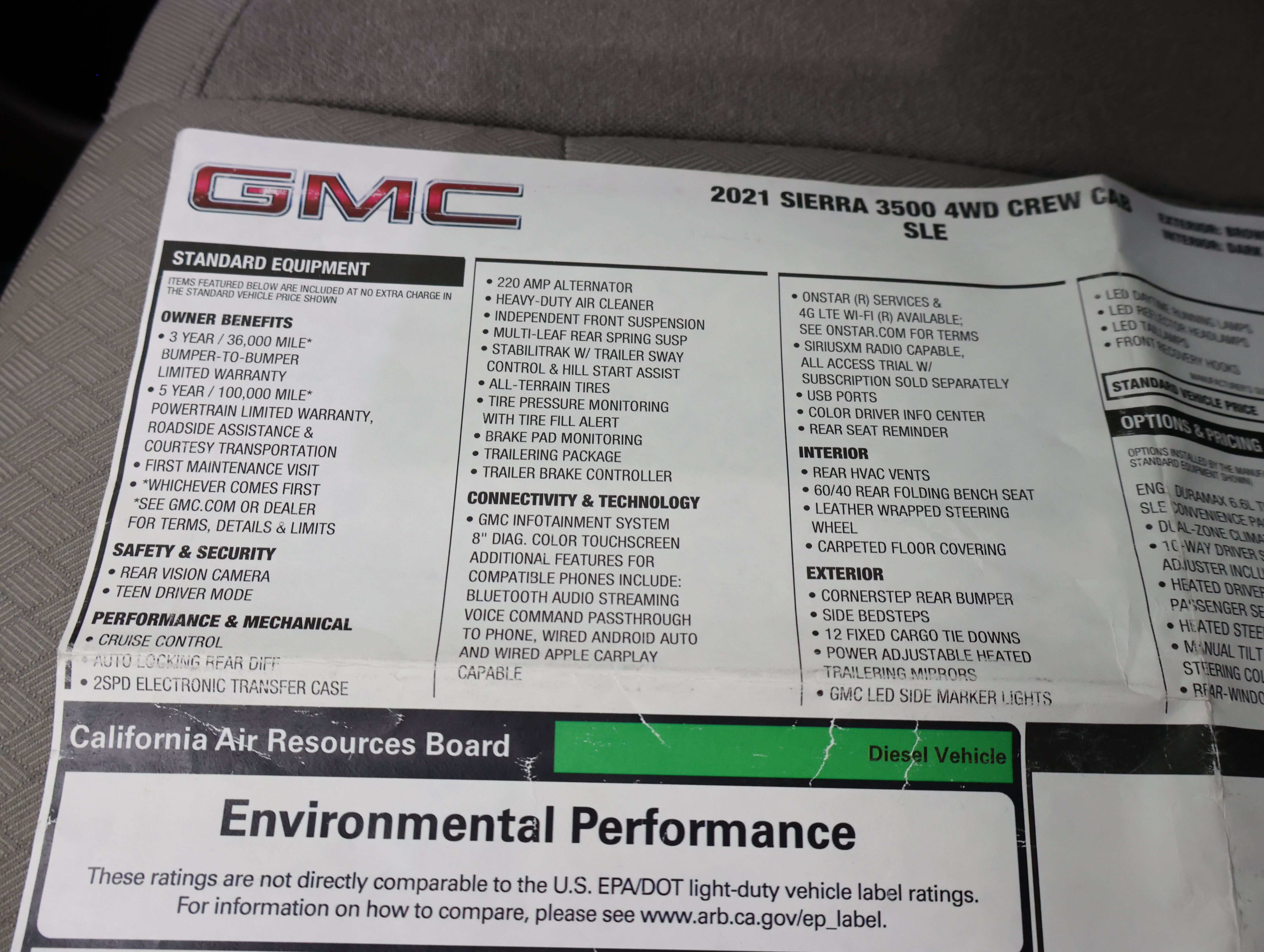 Used 2021 GMC Sierra 3500 SLE w/ SLE Convenience Package AWD/4WD image 59