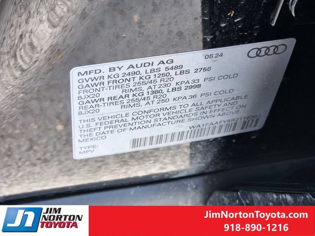 Used 2024 Audi Q5 2.0T Prestige AWD/4WD image 33