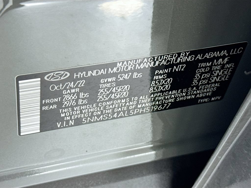 Used 2023 Hyundai Santa Fe Calligraphy w/ Cargo Package FWD image 35